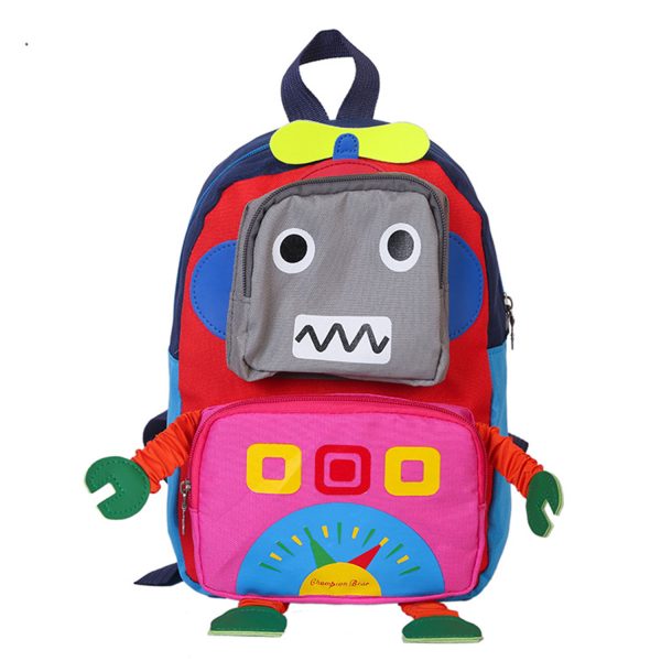 Oxford robot Kindergarten Kid’s Backpack