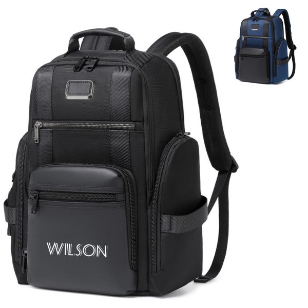 Nylon versatile and stylish business laptop backpack