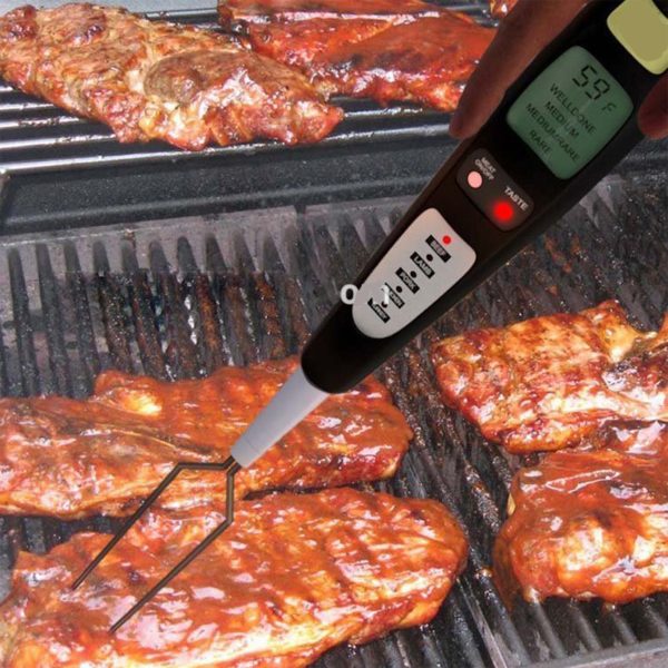 Outdoor BBQ Fork Electronic Digital Thermometer