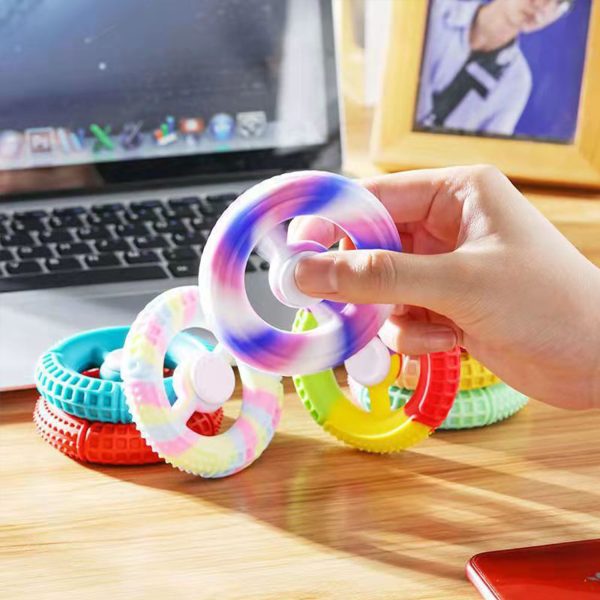 Silicone Round Fidget Spinner