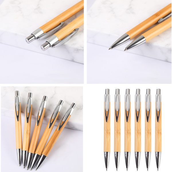 School Eco-Frendly Bamboo Neutral Pens