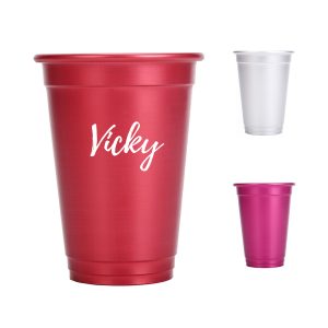 Multi Color Aluminum Cup Party Mug