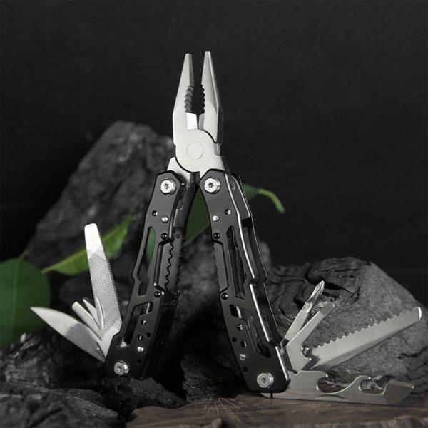 Mini Multitool with Knife and Pliers