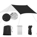 Waterproof and sunscreen beach shading tent