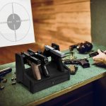 Wood Rack Holder for Gun Cabinet Accessories