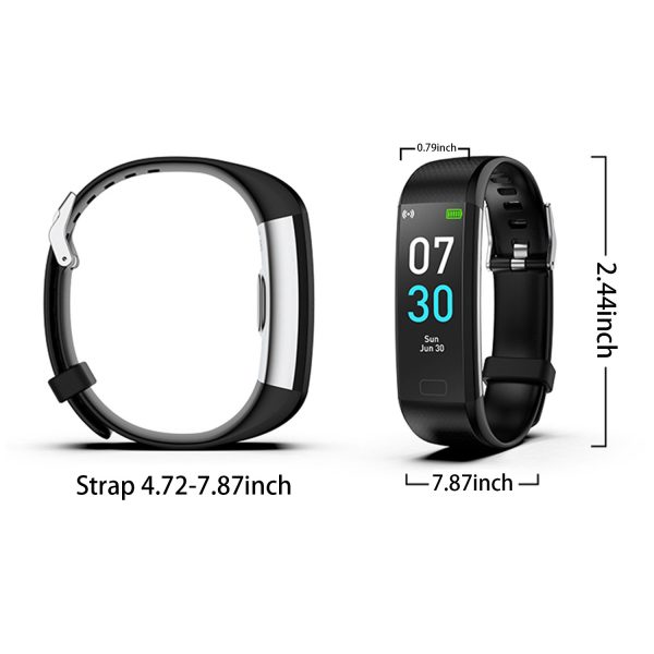 Waterproof Heart Rate Steps Sleep Tracker Watches