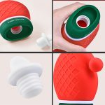 Christmas Silicone Hot Water Bag Hand Warmer