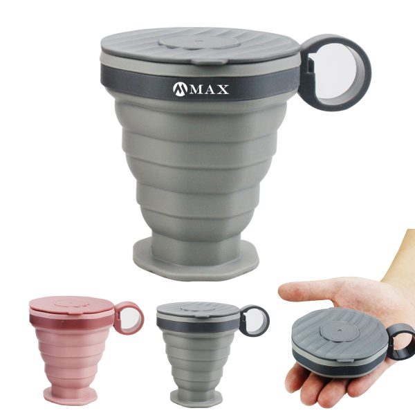 7.5Oz Collapsible Travel Cup Silicone