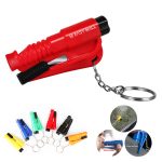 3 In 1 Emergency Car Escape Hammer Key Chain