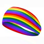 Rainbow Wide Headband Turban