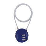 Zinc alloy anti-rust lock rope combination padlock