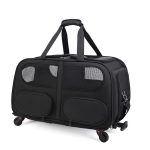 Oxford Pet Trolley Case Mesh Bag