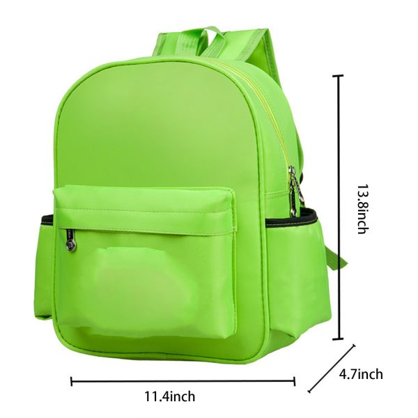 Nylon cartoon pattern cute student backpack