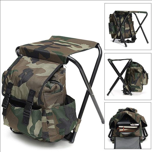 Portable Backpack Backrest Chair