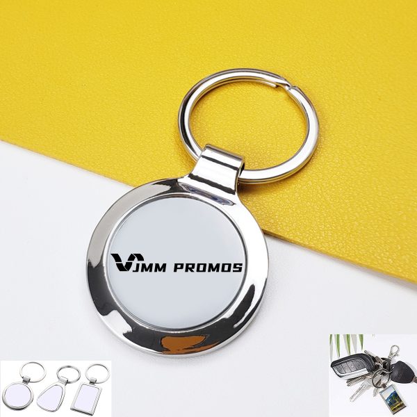 Blank Keychain With Key Ring