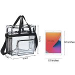 PVC Clear Tote Waterproof Women Shoulder Bag