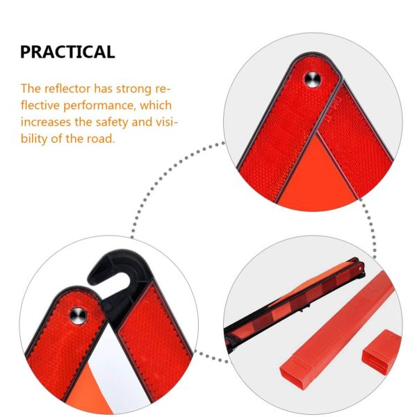 Traffc Foldable Safety Warning Triangle