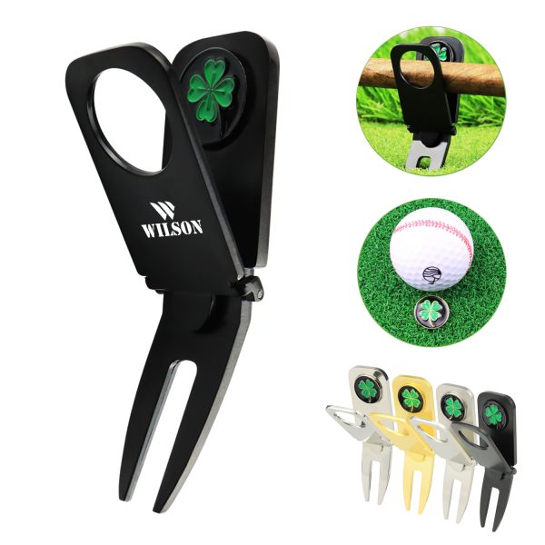 Multifunctional golf cigar fork