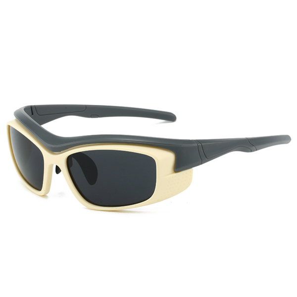 Oval Dark Vintage Outdoor Sport Shades Sunglasses