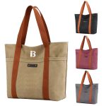 Felt Patchwork Large Tote Bag