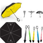 Double-Layer High-Density Impact Cloth Inverted Umbrella