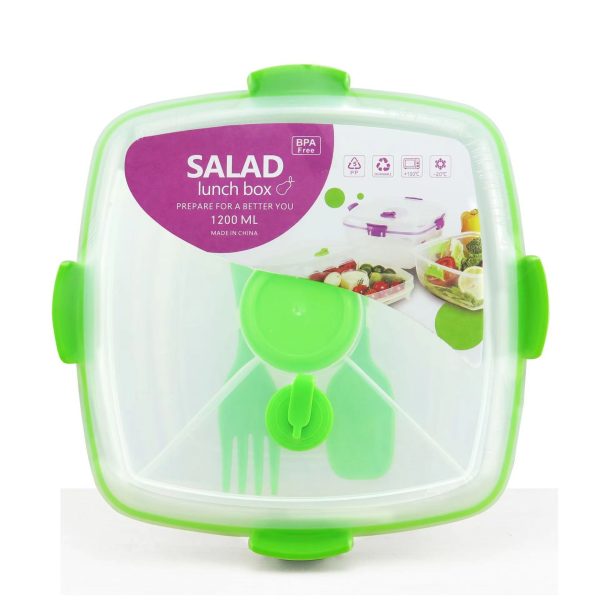 Salad compartment lunch box