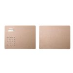 Multi functional mouse pad solar calculator