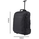 Nylon men's hand-carried trolley business backpack