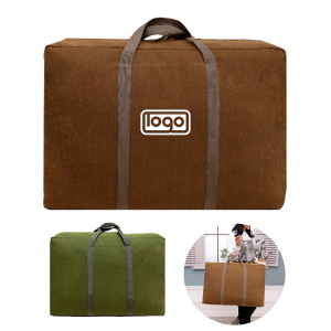 Large-capacity canvas moving duffle bag