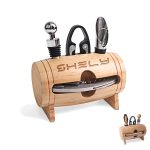 Bamboo Barrel Wine Set