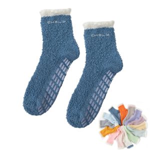 Anti Slip Plush Grip Socks