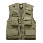 Men's casual outdoor detachable mesh quick-drying vest