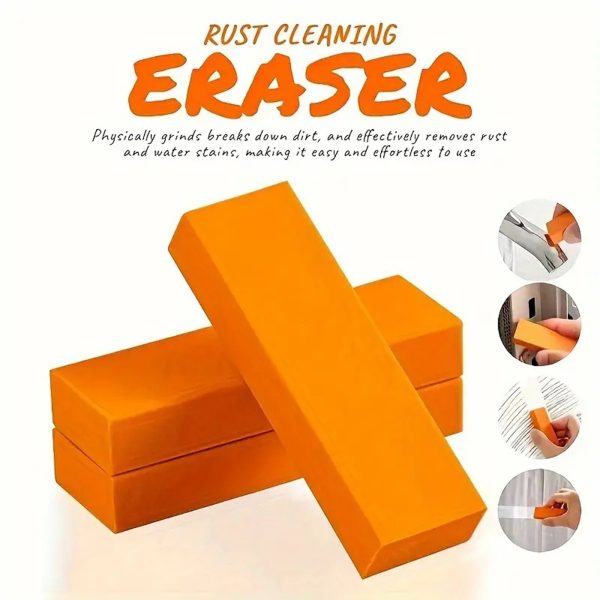 Kitchen scale and rust removal cleaning eraser