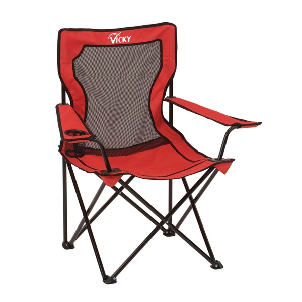 Collapsible Lightweight Broadband Mesh Camping Chair