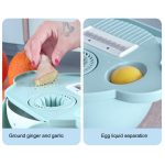 Magic Rotate Vegetable Cutter W/ Drain Basket