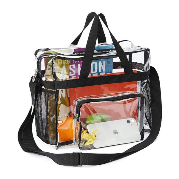 PVC Clear Tote Waterproof Women Shoulder Bag