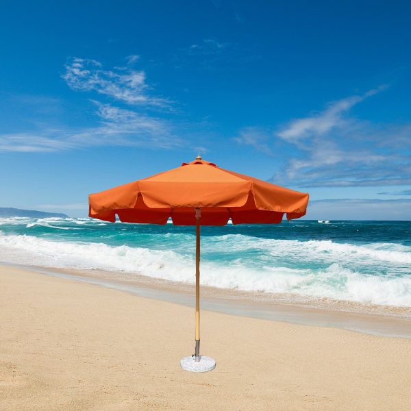 Courtyard outdoor beach umbrella