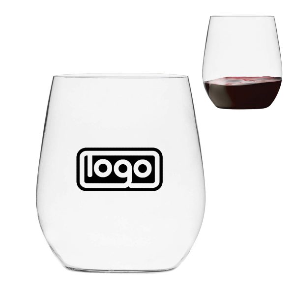 12oz PET Stemless Wine Glasses