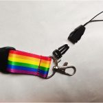 LGBT Rainbow Pride Gay Lanyard W/ Hook