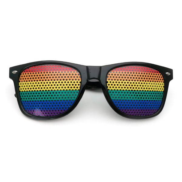 Cute Rainbow Sticker Sunglasses