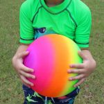 Rainbow Playground Ball For Kids