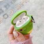 Green Fish Man Cartoon Apple Airpods Case