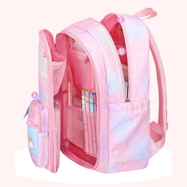 Girls Backpack Children's School Waterproof Bag