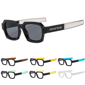 Dazzling Colorful Fashion Classic Retro Square Glasses