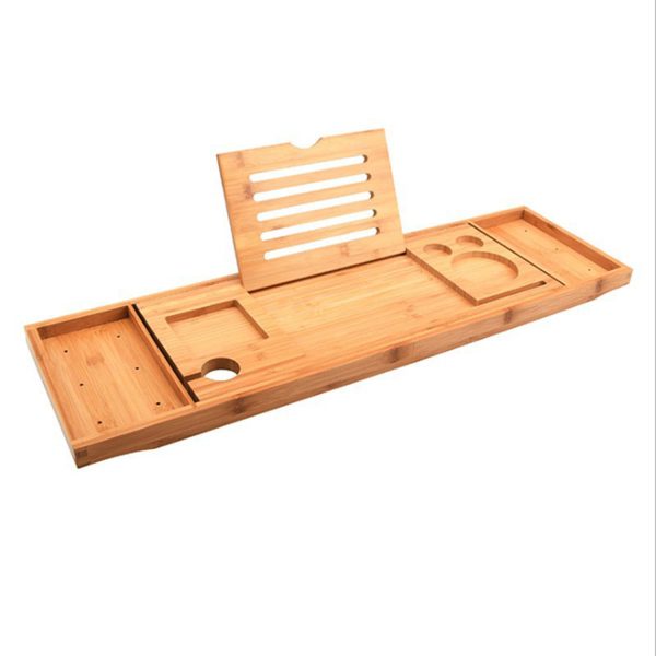 Bamboo Wood Expandable Non-slip Bathtub Tray