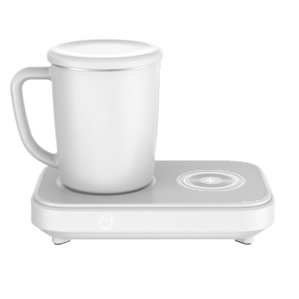 3 in 1 Heating Cooling Coffee Mug Warmer w/ Wireless Charger