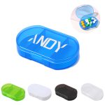 3 Compartment Convenient Portable Pill Box