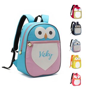 Cute Toddler Kids Oxford Backpack