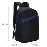 Oxford men's 16-inch laptop backpack with earphone port