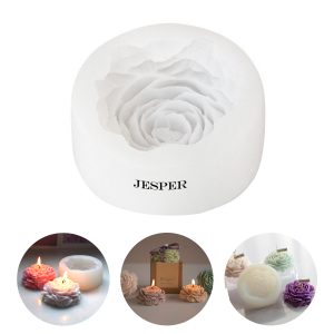 Flower Silicone 3D Candle Soap Mould Cake Fondant Mold